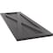 Ekena Millwork True Fit PVC Single X-Board Farmhouse Fixed Mount Shutters, Shadow Mountain, 15W x 72H, PR TFP001FH15X072SM - alternate 2